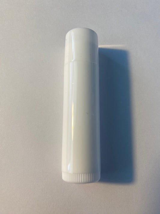 100 X 5ML LIP STICK/BALM TUBES WITH LIDS (WHITE)