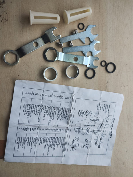 3/16" AIR RIVETER - SERVICE/ MAINTAINCE KIT - NEW