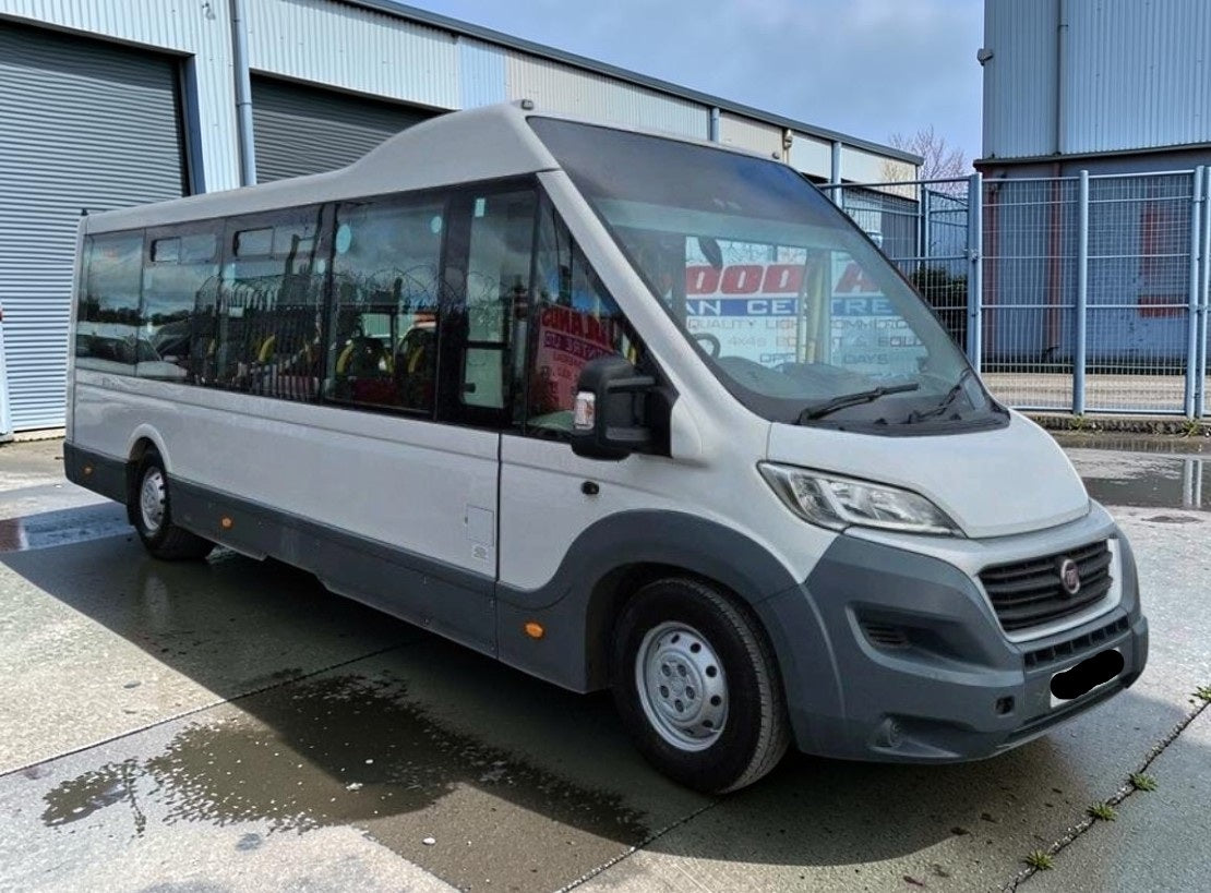**(ONLY 50K MILEAGE)** 2018 FIAT DUCATO 42 MULTIJET II S-A 2.3 DIESEL CHASSIS CAB WHITE