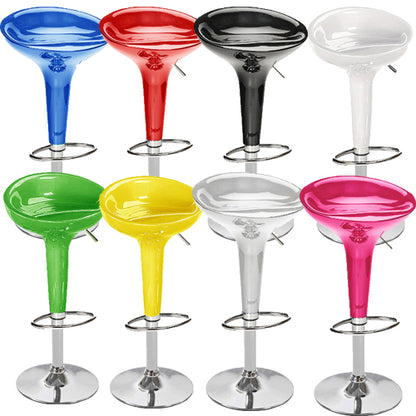 10 X BARSTOOLS FAUX LEATHER PLASTIC METAL BASE BREAKFAST KITCHEN STOOLS RRP £300
