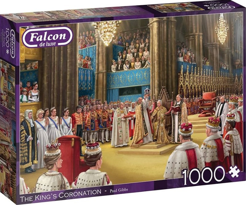 30 X NEW FALCON DE LUX - THE KINGS CORONATION - 1000PC