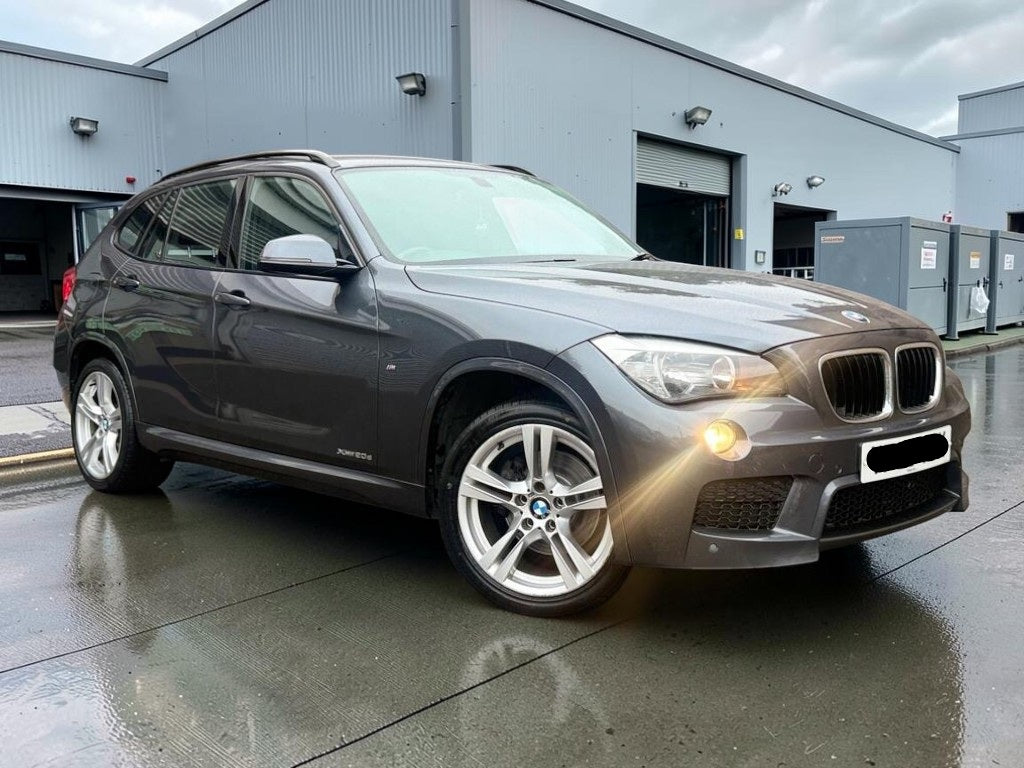 **(ONLY 80K MILEAGE)** 2013 BMW X1 XDRIVE20D M SPORT AUTO 1995CC DIESEL >>--NO VAT ON HAMMER--<<