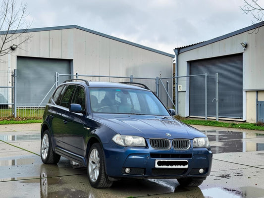 2006 BMW X3 D M SPORT 1995CC DIESEL MANUAL SUV BLUE >>--NO VAT ON HAMMER--<<