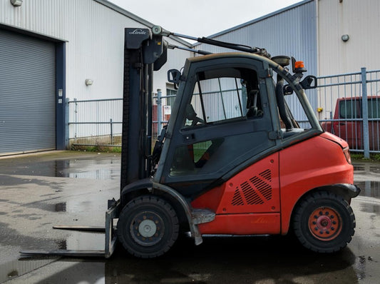 2008 LINDE H40D DIESEL FORKLIFT 4T 3940MM LIFT SUPER ELASTIC TYRES