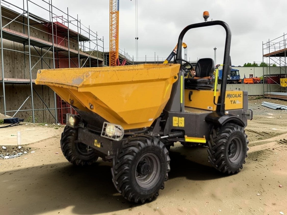 2024 MECALAC TA3SH 3 TON SWIVEL TIP DUMPER