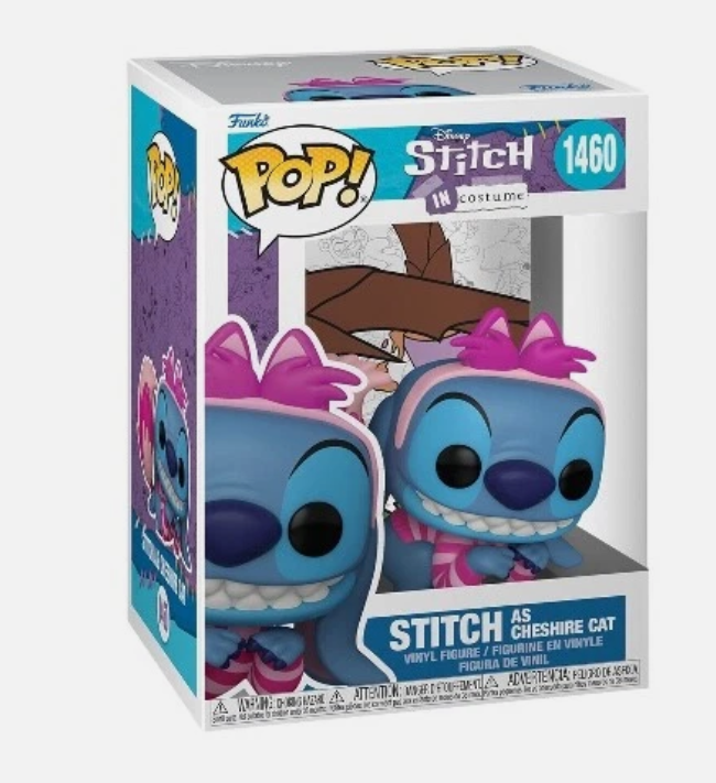 36X NEW FUNKO POP DISNEY: STITCH COSTUME- CHESHIRE