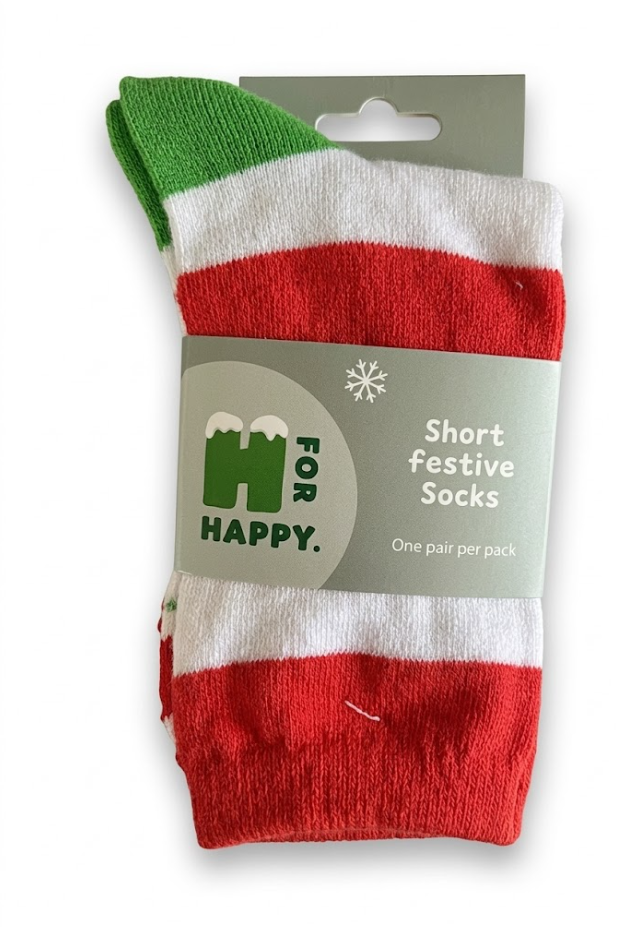 240 X NEW SET OF 2 HOLIDAY SOCKS - SANTA
