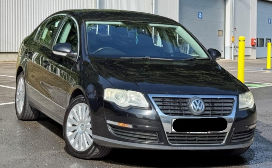 2009 VOLKSWAGEN PASSAT HIGHLINE TDI 140 1.9L DIESEL MANUAL SALOON BLACK >>--NO VAT ON HAMMER--<<