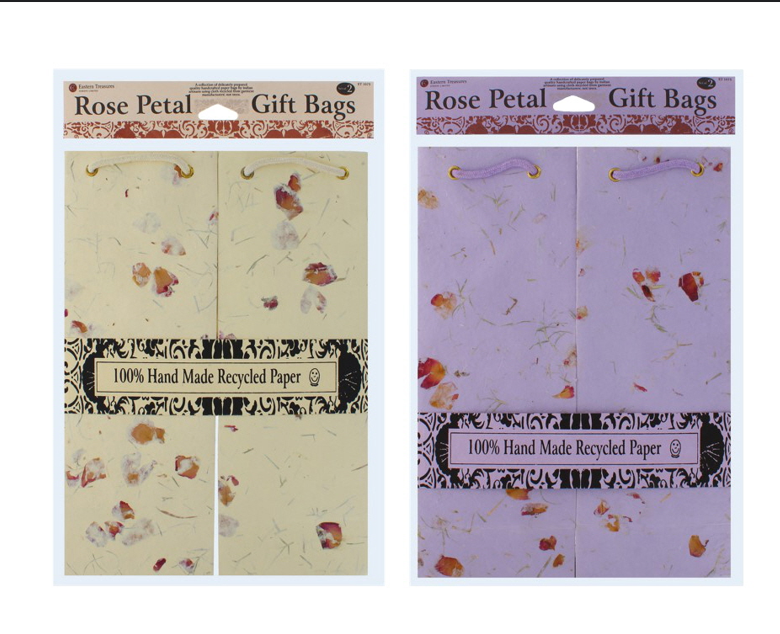 24 X 2PC GIFT BAGS HANDCRAFTED ASST