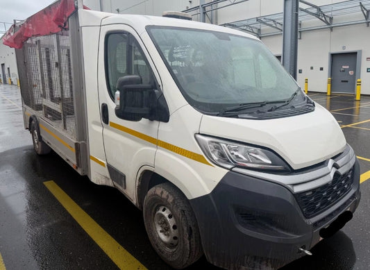 2017 CITROEN RELAY 35 ULTRA TRANSPORTR 2.0 HDI MANUAL DIESEL CHASSIS CAB WHITE