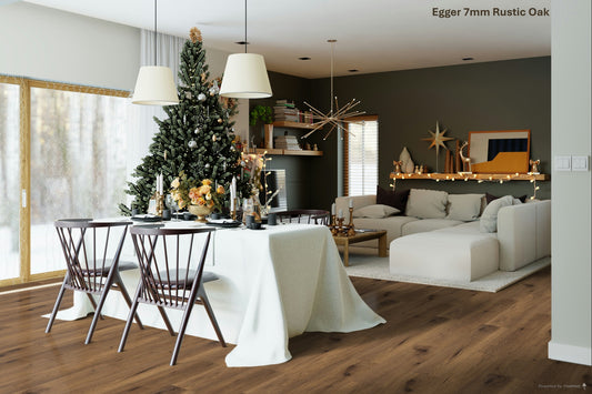 52 X PACKS (129M2) EGGER 7MM RUSTIC OAK LAMINATE FLOORING 2.49M2/PACK RRP £2,300