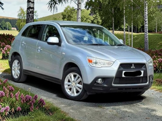 **(ONLY 83K MILEAGE)** 2012 MITSUBISHI ASX 3 1.6 PETROL MANUAL IN SILVER >>--NO VAT ON HAMMER--<<