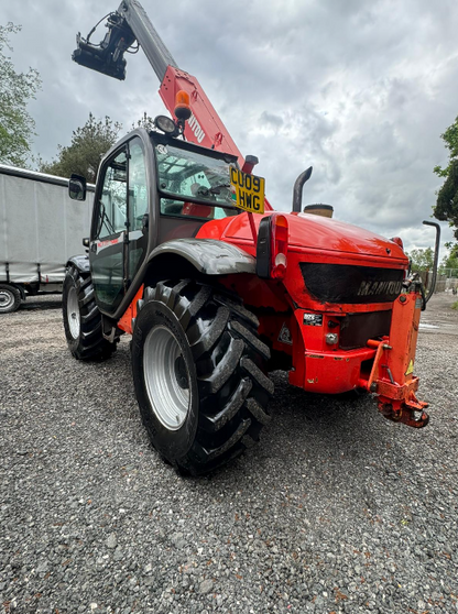 MANISCOPIC MLT627 TURBO TELESCOPIC HANDLER – 2009