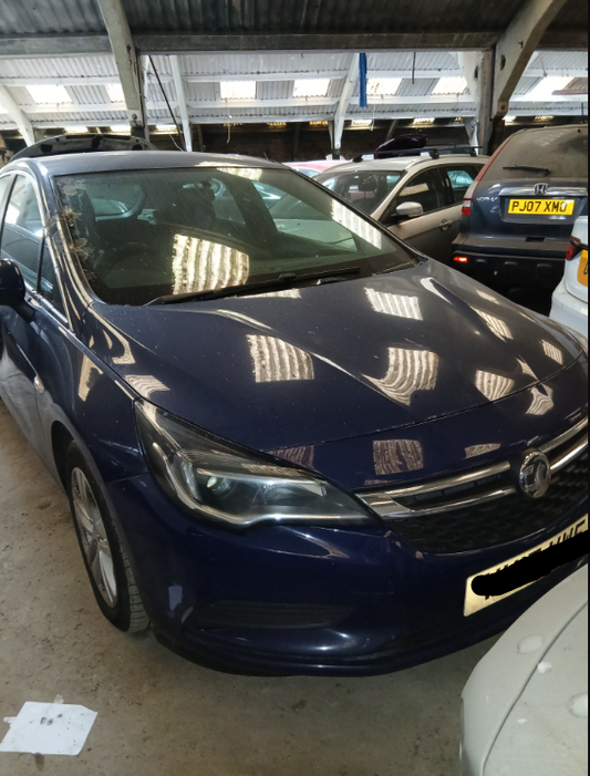 2017 VAUXHALL ASTRA TECH LINE CDTI EFLEX S/S 1.6 DIESEL MANUAL >>--NO VAT ON HAMMER--<<