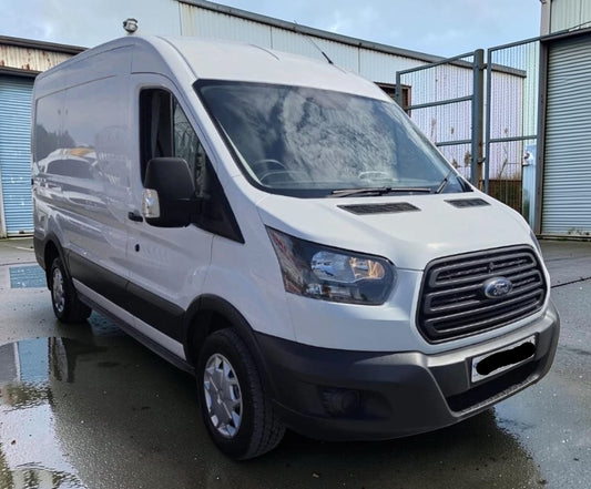 **(ONLY 93K MILEAGE)** 2018 FORD TRANSIT 290 L2H2 1996CC DIESEL >>--NO VAT ON HAMMER--<<