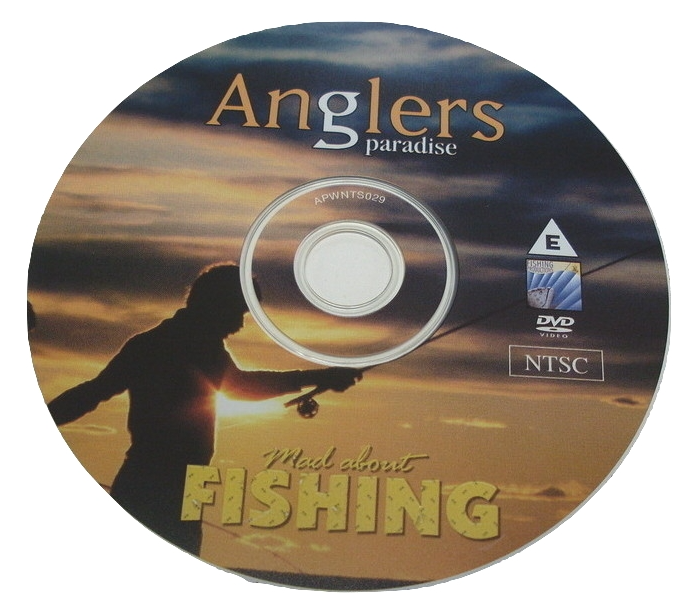 500 X ANGLERS PARADISE MAD ABOUT FISHING DVD *NBC*
