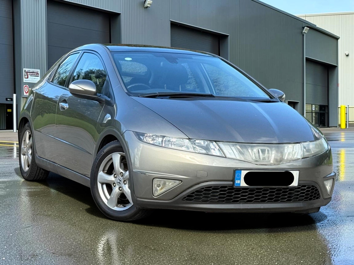 2007 HONDA CIVIC ES I-VTEC S-A 1.8L PETROL SEMI-AUTOMATIC HATCHBACK IN GREY >>--NO VAT ON HAMMER--<<