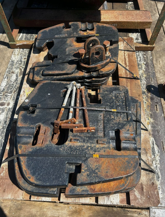 NEW HOLLAND FRONT TRACTOR WEIGHTS – 15 X 45KG