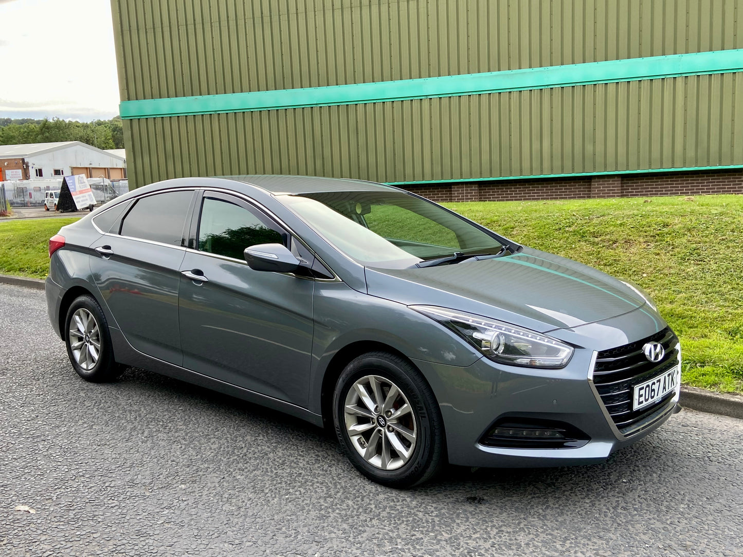 2017 HYUNDAI I40 1.7 CRDI DIESEL MANUAL SALOON IN SILVER >>--NO VAT ON HAMMER--<<