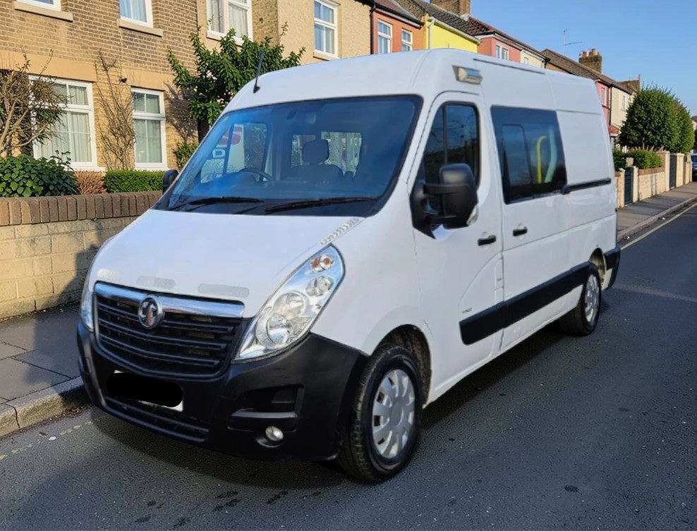 **(ONLY 84K MILEAGE)** 2018 VAUXHALL MOVANO L2H2 F3500 CDTI 2298CC MANUAL >>--NO VAT ON HAMMER--<<