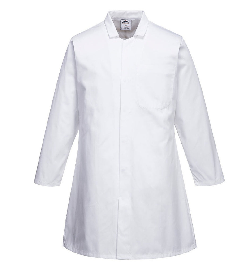 10X FOOD PREP KITCHEN STAFF COATS SIZE L 2X CHEF JACKETS SIZE M