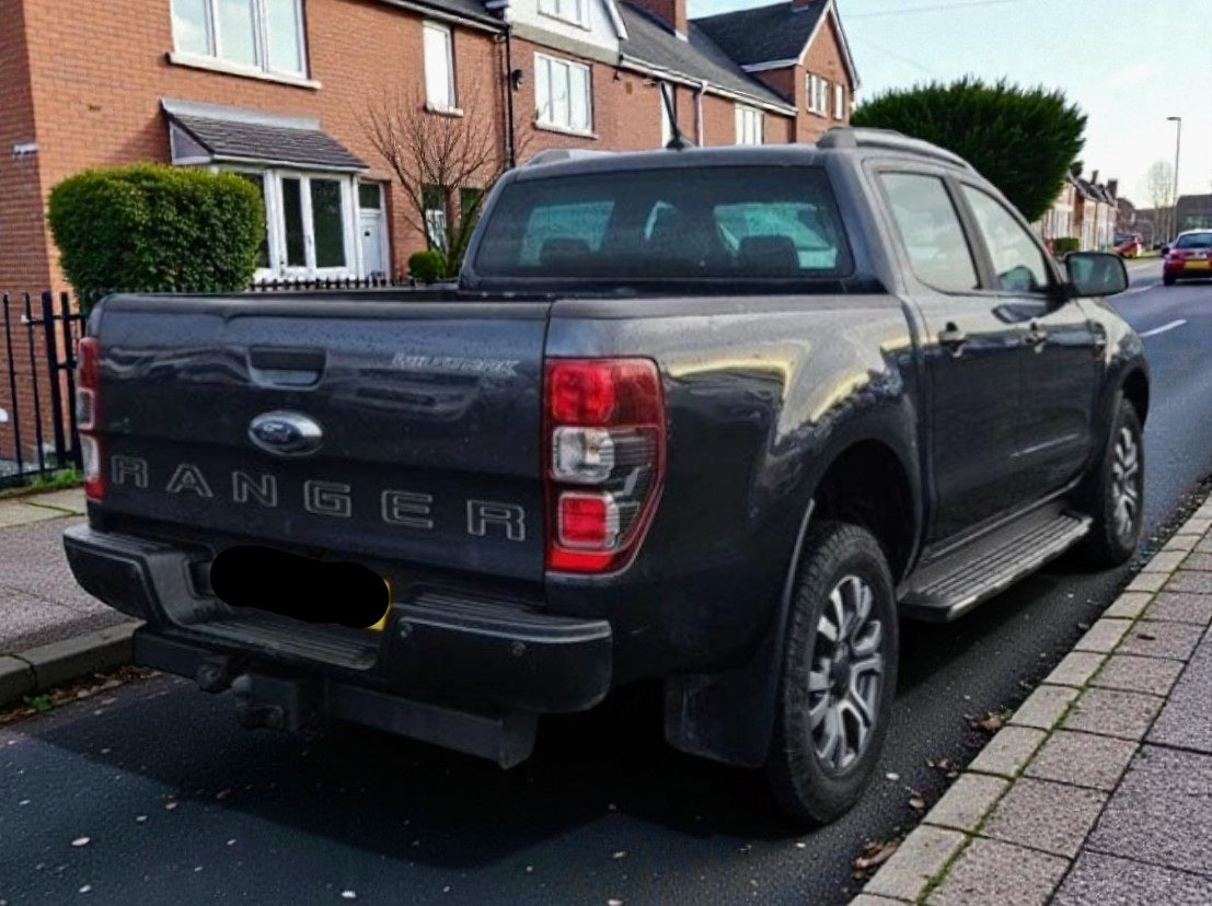 **(ONLY 89K MILEAGE)** 2023 FORD RANGER WILDTRAK ECOBLUE 4X4 AUTOMATIC DIESEL PICK UP IN GREY