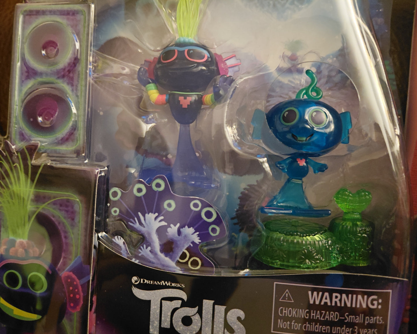 PIXAR TROLLS WORD TOUR TOYS UNICORN STICKERS 40X UNITS