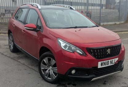 **(ONLY 87K MILEAGE)** 2018 PEUGEOT 2008 ACTIVE PURETECH 82 SUV ULEZ
