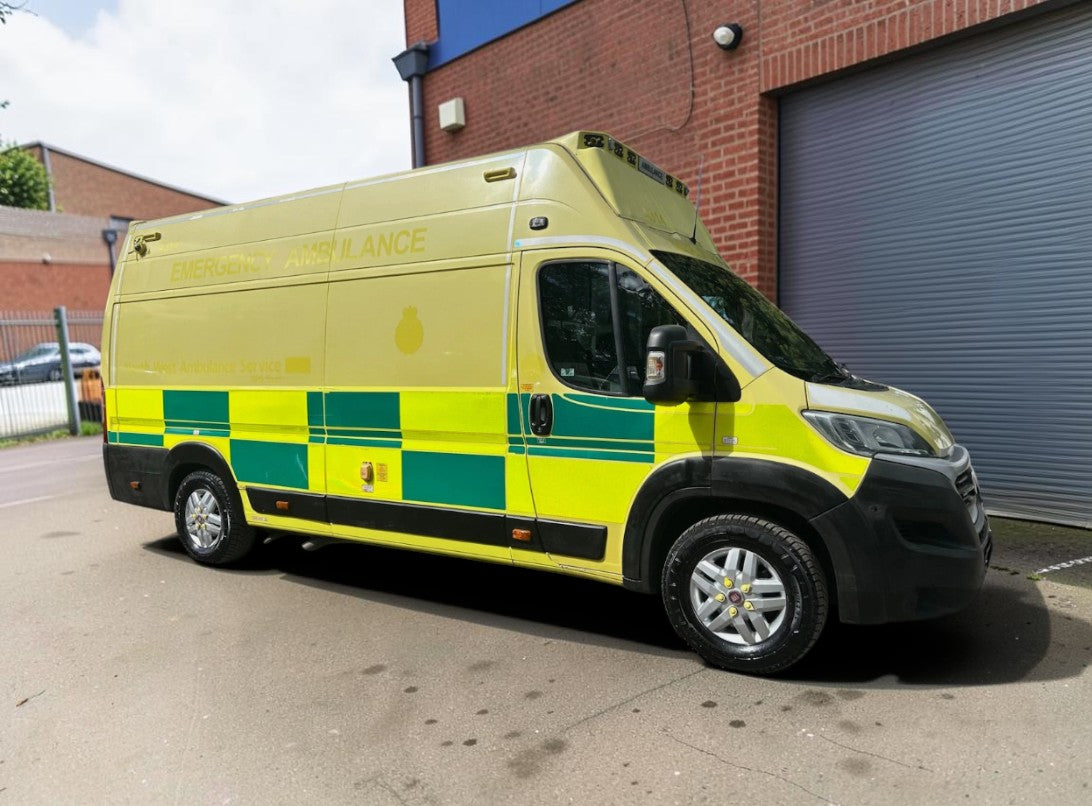 2018 FIAT DUCATO L4 EXTRA HIGH ROOF 2.3 MULTIJET EX-AMBULANCE – EURO 6