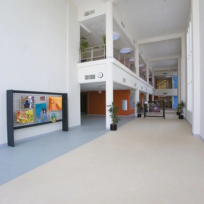 68M² POLYFLOR STANDARD XL POLAR GREY 9340 HEAVY COMMERCIAL VINYL FLOORING