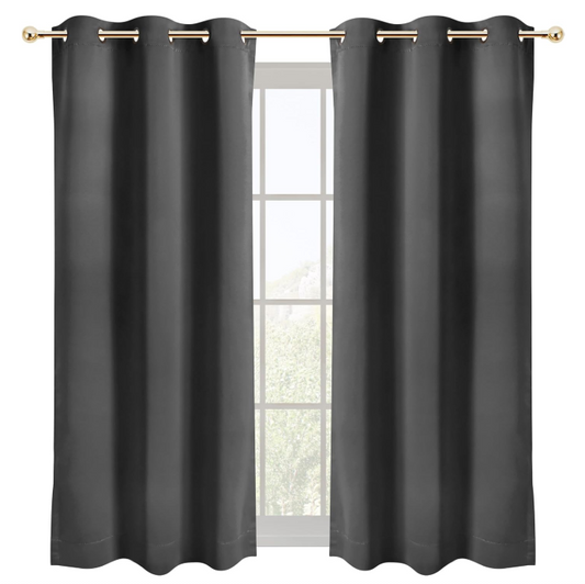 20 X NEW UTOPIA BEDDING BLUE BLACKOUT CURTAINS | RRP £259