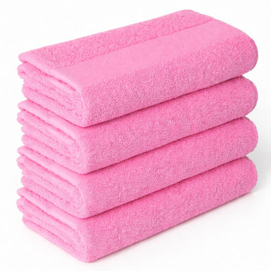 143 X NEW BATH TOWEL 70X140CM (5 COLOURS) . 202 X NEW KITCHEN TEA TOWELS WITH 6 VARIATIONS