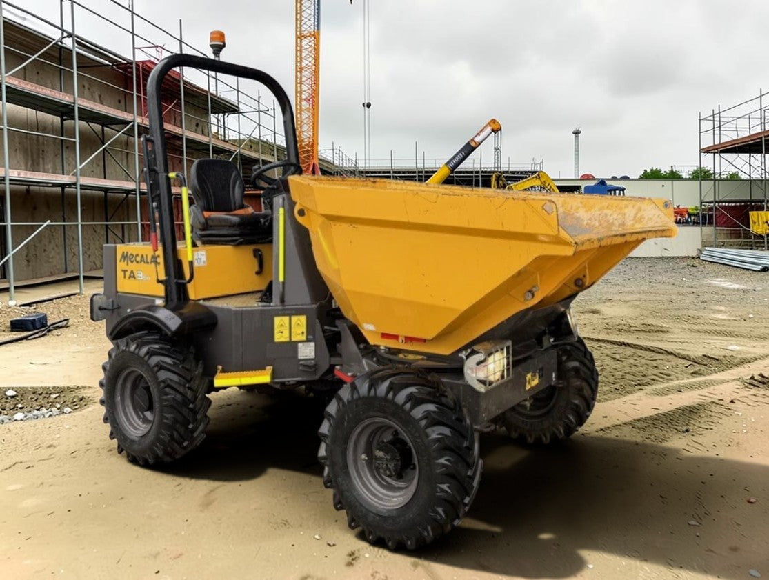 2024 MECALAC TA3SH 3 TON SWIVEL TIP DUMPER