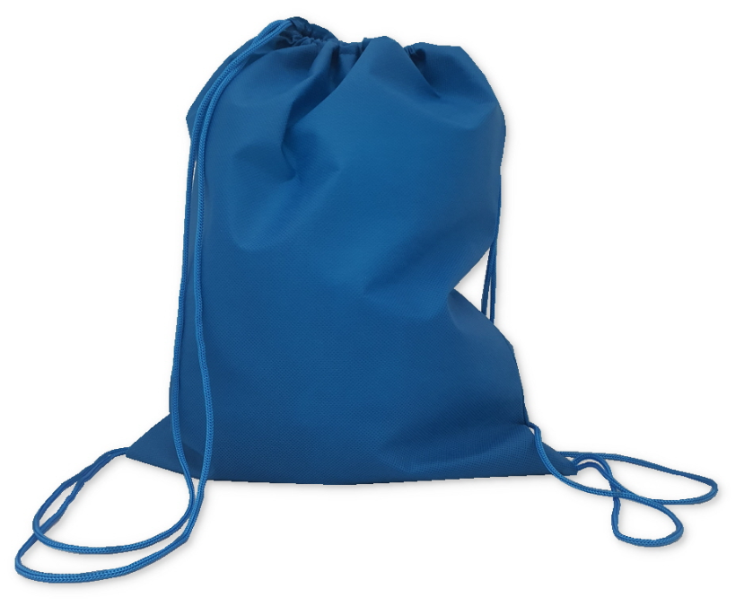 500 X DRAWSTRING BAG BRIGHT BLUE