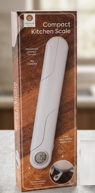 160 X BRAND NEW COMPACT KITCHEN SCALE LCD, 5KG CAPACITY