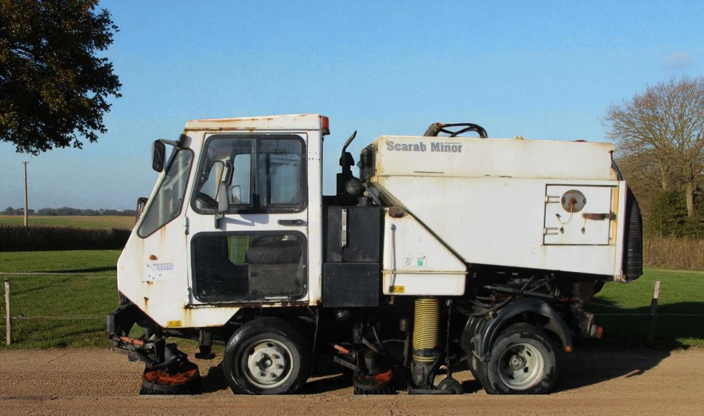 SCARAB MINOR DIESEL ROAD SWEEPER – STREET CLEANING VEHICLE