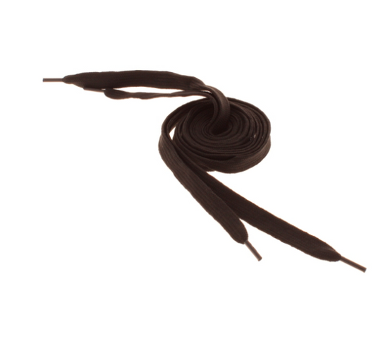 48 X DARK BROWN THICK SHOE LACES