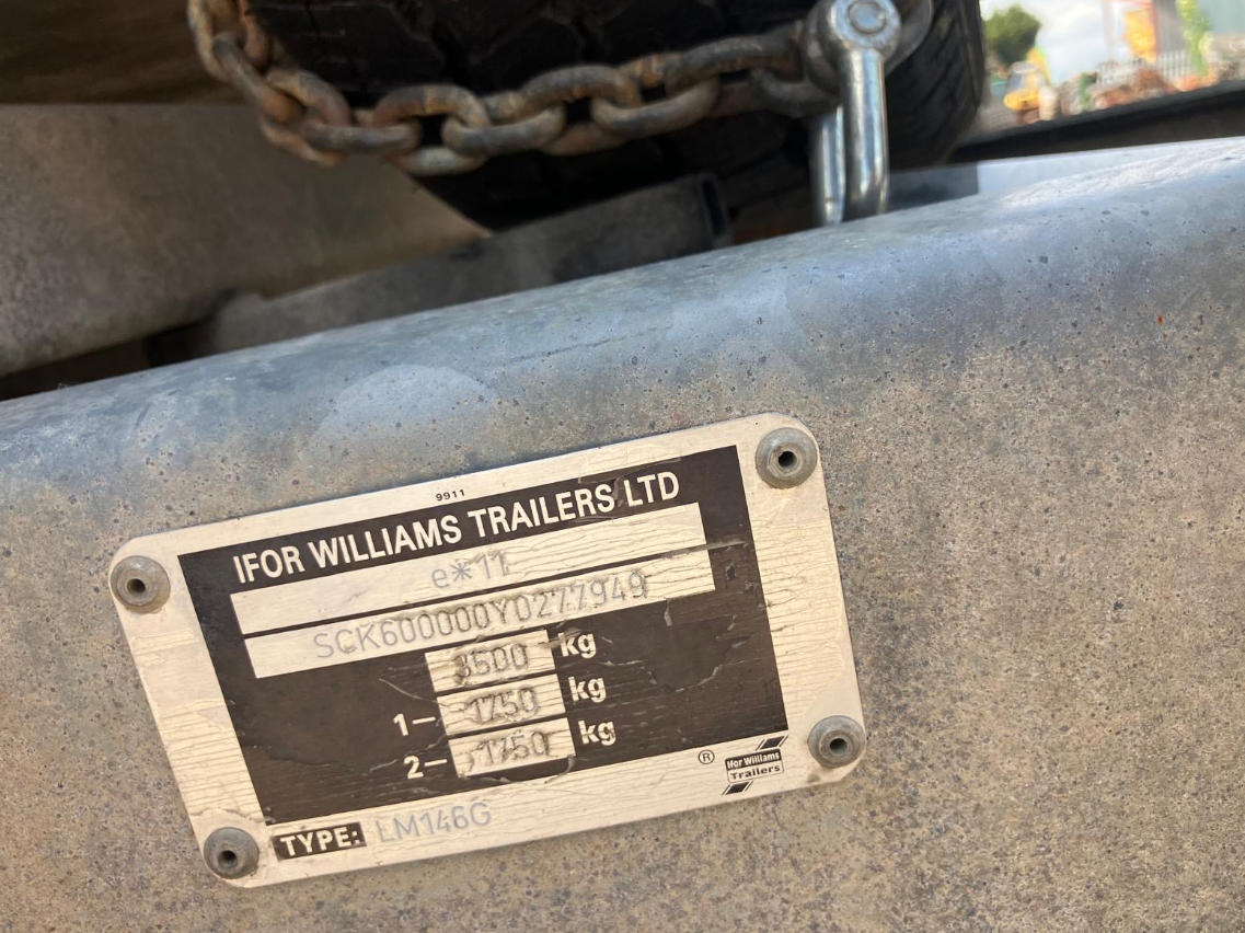 IFOR WILLIAMS 14FT TRAILER