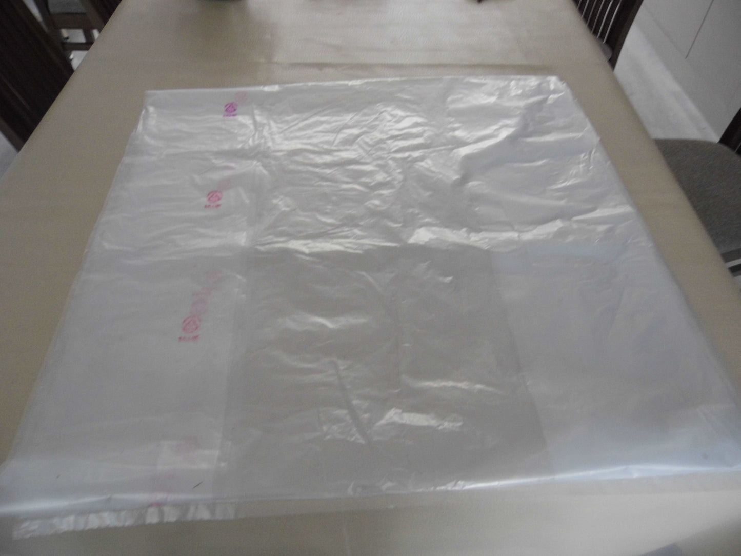10 ROLLS POLYTHENE PERFORATED BAGS ON THE ROLL
