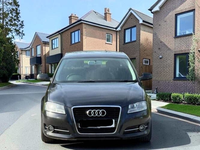 2011 AUDI A3 SPORT 138 TDI 2.0 DIESEL MANUAL HATCHBACK BLACK >>--NO VAT ON HAMMER--<<