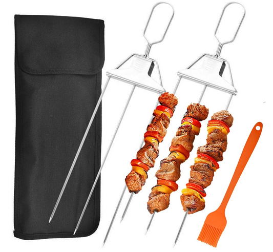 5PCS BARBEQUE SKEWER WITH COVER RRP £35