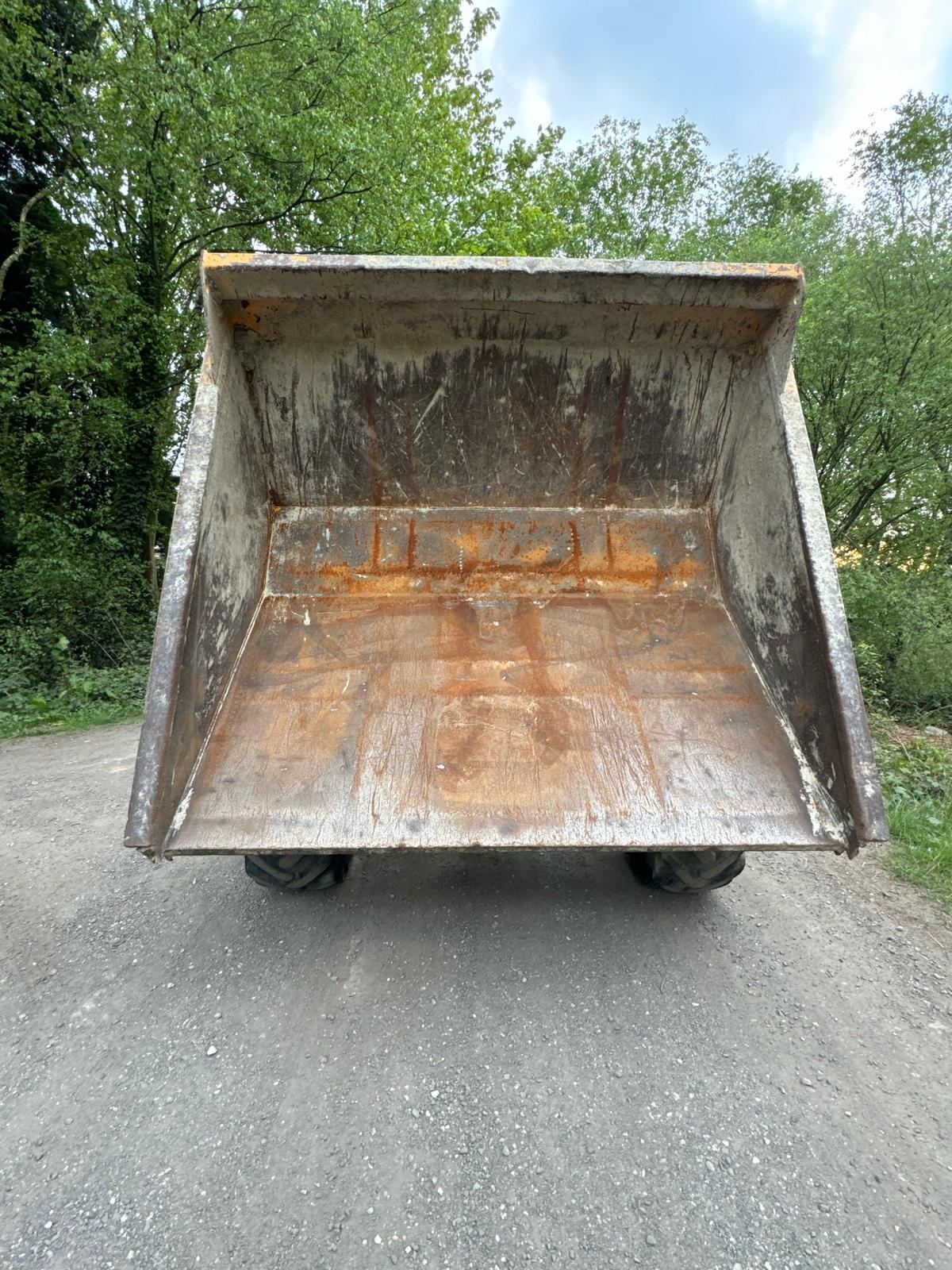 2016 THWAITES 6 TON DUMPER – 4X4 – DEUTZ 4-CYLINDER DIESEL – 2614 HOURS