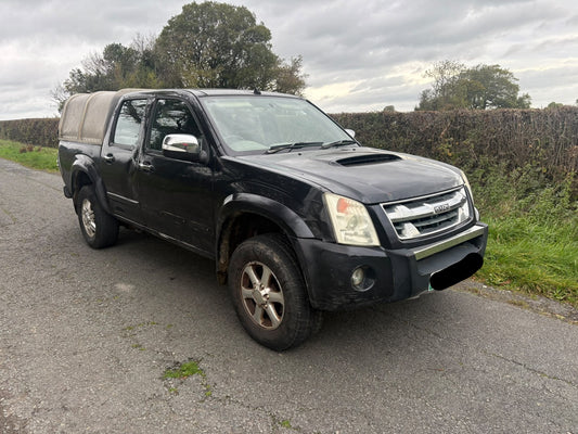 **(ONLY 109K MILEAGE)** 2010 ISUZU TF RODEO DENVERMAX TD D/C BLACK PICK UP >>--NO VAT ON HAMMER--<<
