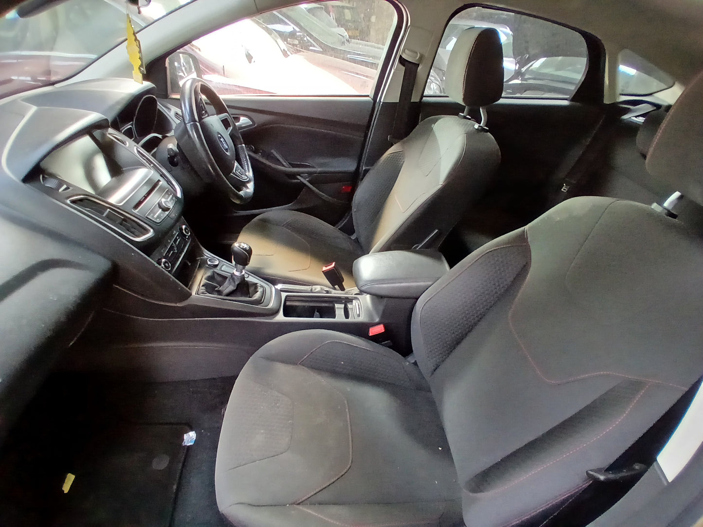 2016 FORD FOCUS ZETEC S TDCI – MANUAL – GREY – DIESEL >>--NO VAT ON HAMMER--<<