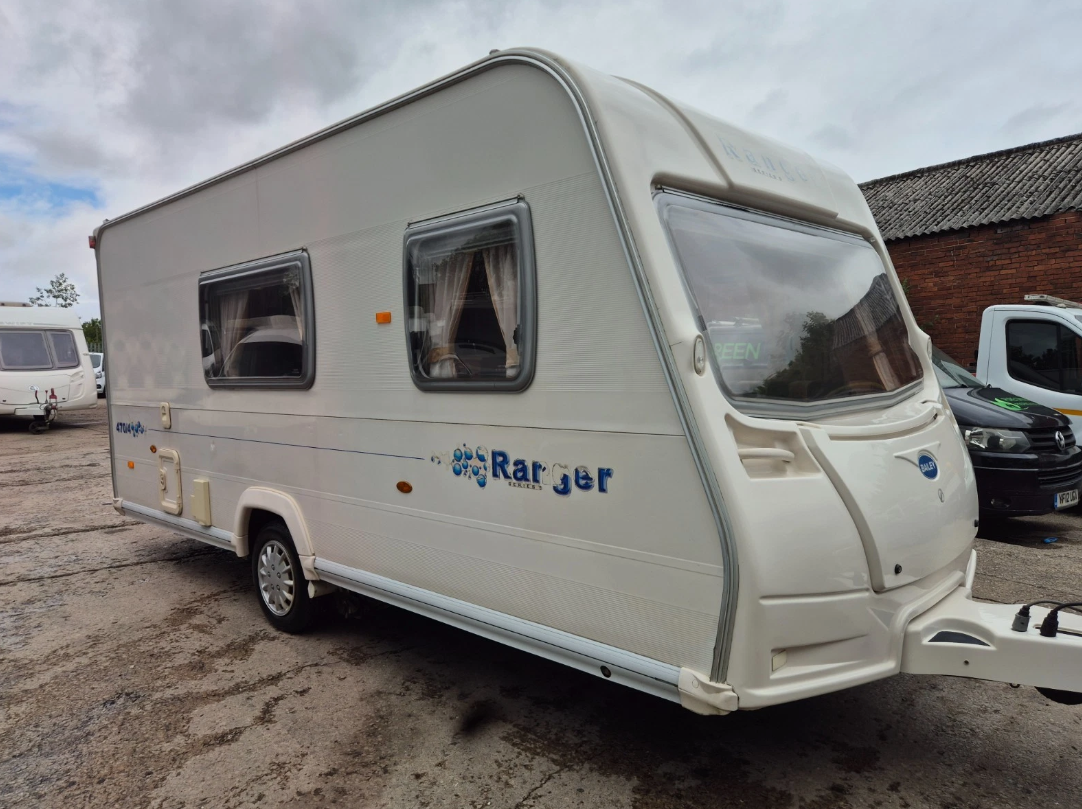 2008 BAILEY RANGER SERIES 5 470/4 TOURING CARAVAN >>--NO VAT ON HAMMER--<<