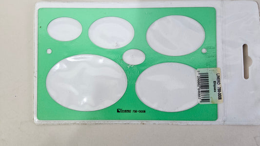 35 PC LINERO STENCIL OVAL 28