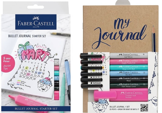 80 X NEW FABER CASTELL STARTER SET BULLET JOURNALING (9)