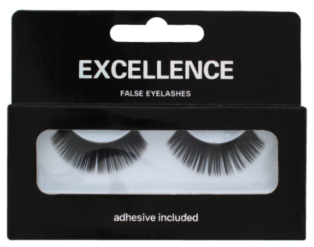 48 X EXCELLENCE FALSE EYELASHES BLACK