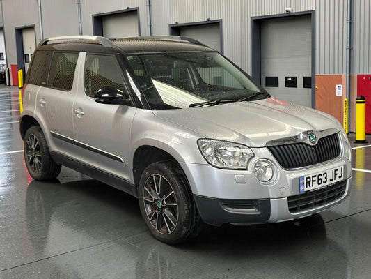 (ONLY 88K MILEAGE)** 2013 SKODA YETI ADVENTURE TDI CR 1968CC MANUAL DIESEL >--NO VAT ON HAMMER--<