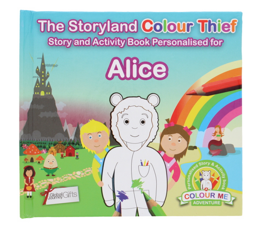 25 X THE STORYLAND COLOUR THIEF BOOK ALICE